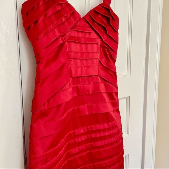 Rubber Ducky Productions Red Cocktail Dress - Picture 2 of 5